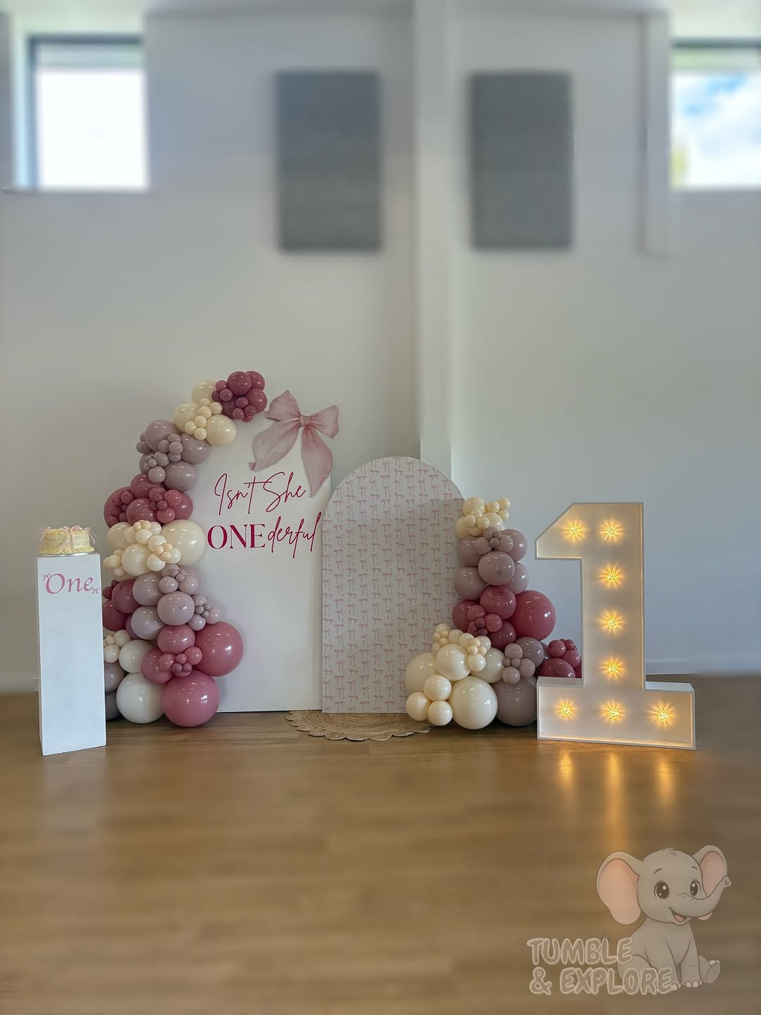 Tumble & Explore Luxury Soft Play and Balloon Styling Setup